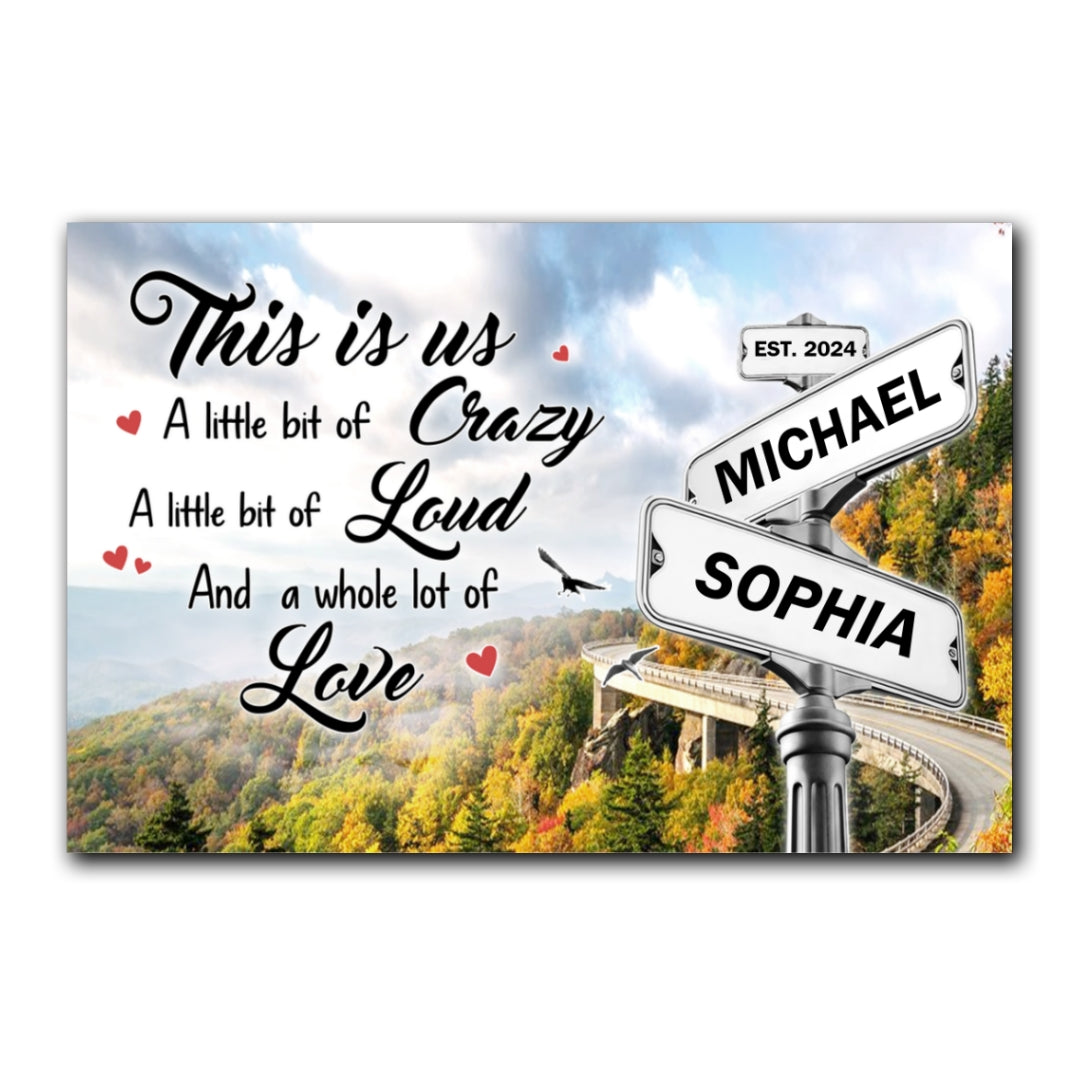 This Is Us Full Of Love Meaningful Canvas Personalized Gift For Family