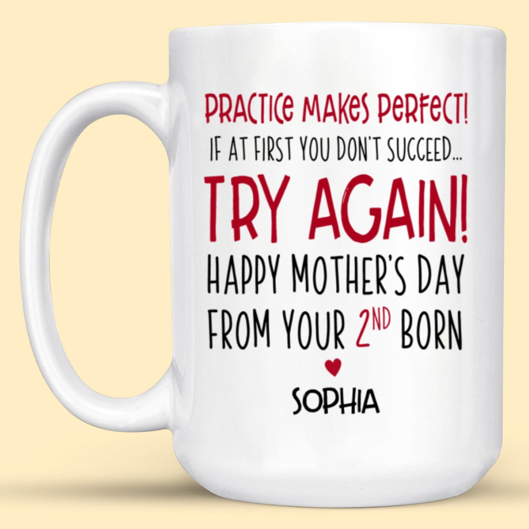 Funny Mug From 2nd Born Personalized Mother's Day Gift For Mom