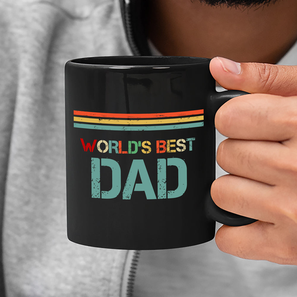 World's Best Dad Coffee Mug Meaningful Gift For Dad