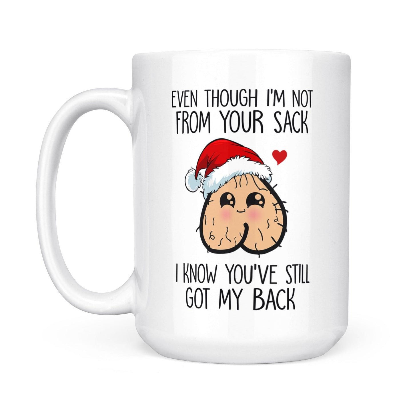 Gift For Stepdad You've Still Got My Back Noel Hat Mug