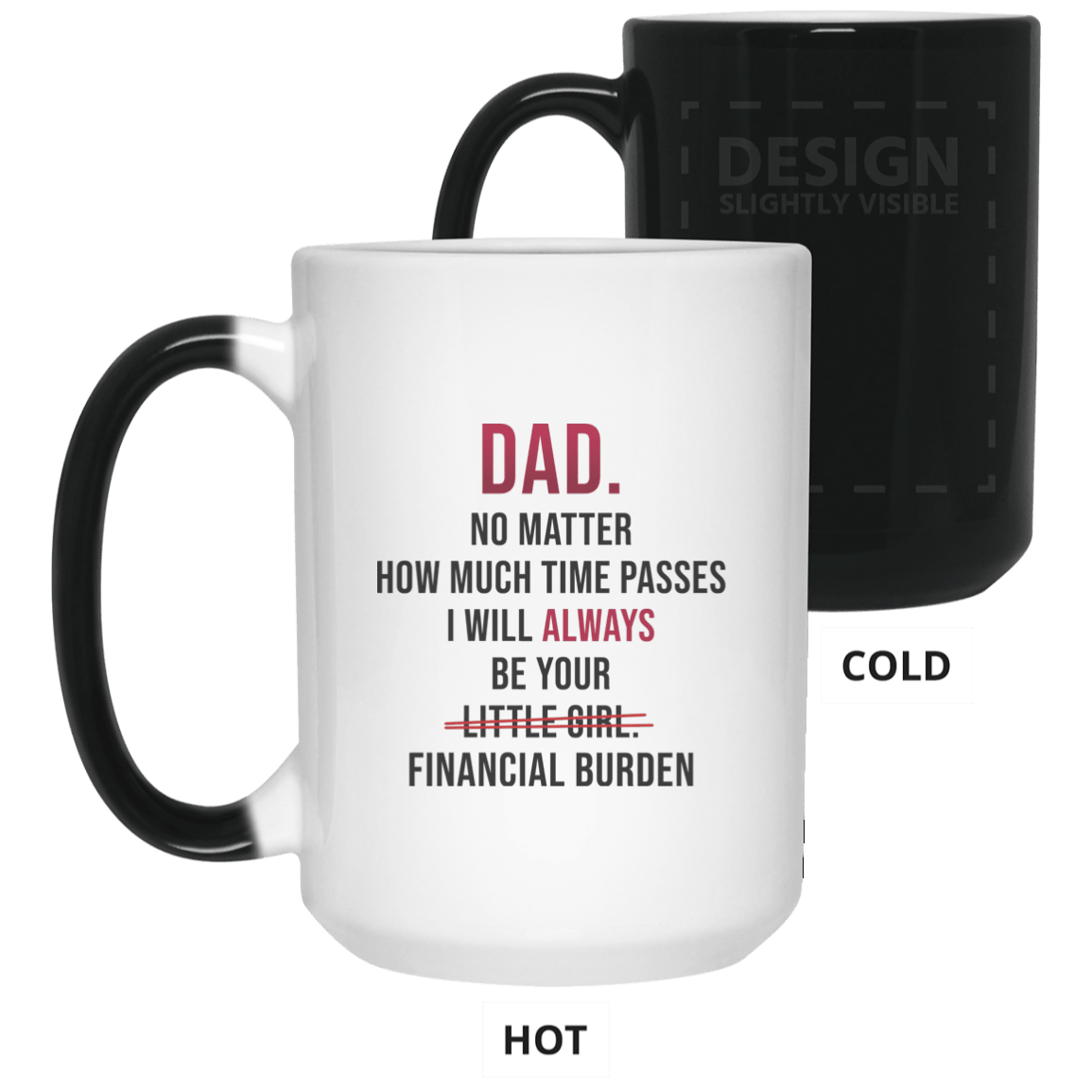 Dad No Matter How Much Time Passes Daddy Mug Gift For Dad
