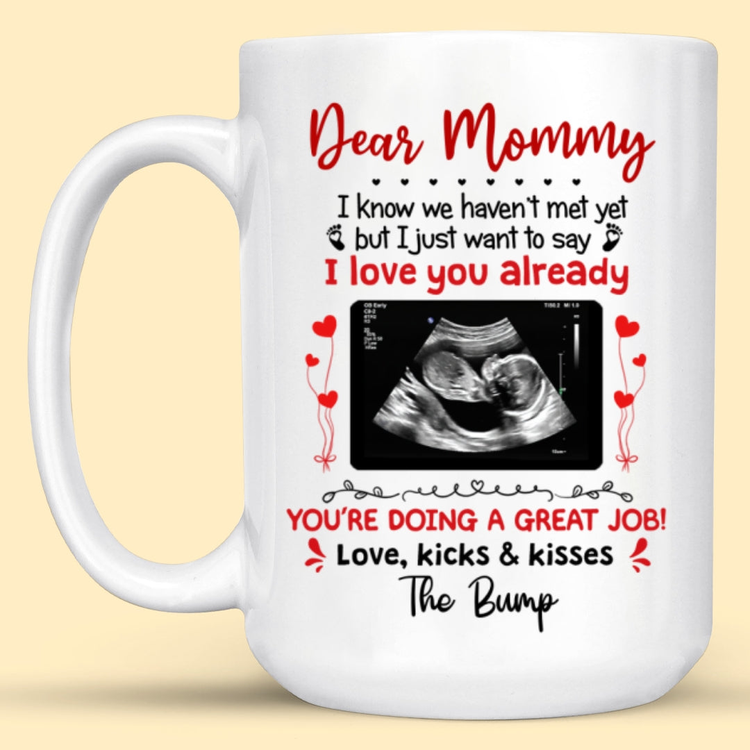 I Love You Lots Already Mug Personalized Gift For Mom To Be