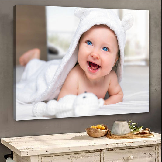 Custom Any Photo On Canvas Personalized New Home Gifts For Family