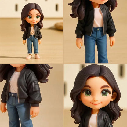 Pet Lovers - Custom Cute 3D Mini Figure Office Desk Figurine Based on Your Picture