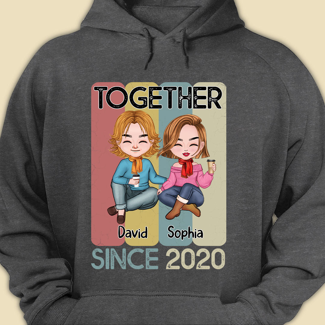 Together T-shirt Personalized Gift For Couple