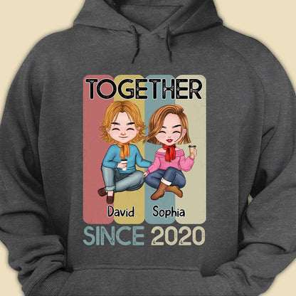 Together T-shirt Personalized Gift For Couple