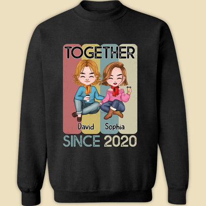 Together T-shirt Personalized Gift For Couple