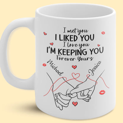 Forever Yours Perfect Mug Personalized Gifts For Couple For Her For Him