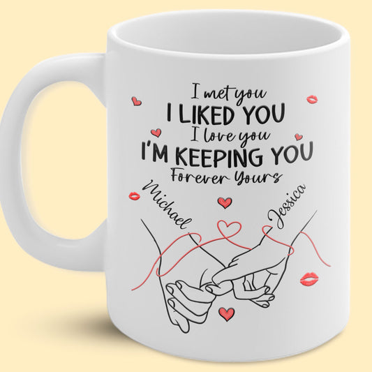 Forever Yours Perfect Mug Personalized Gifts For Couple For Her For Him