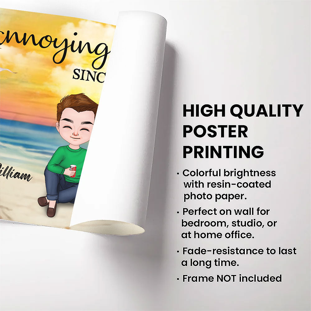 Annoying Each Other Poster Personalized Gift For Couple