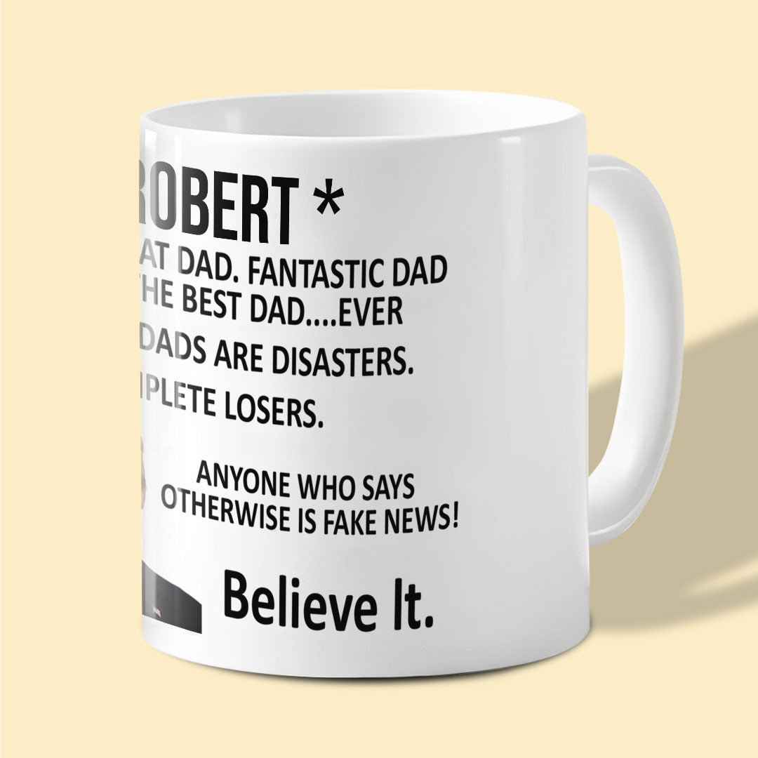 Trump Great Dad Funny Mug Personalized Gift For Dad
