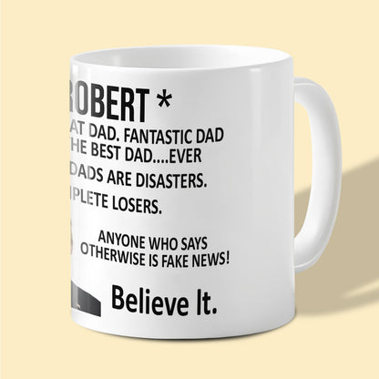 Trump Great Dad Funny Mug Personalized Gift For Dad