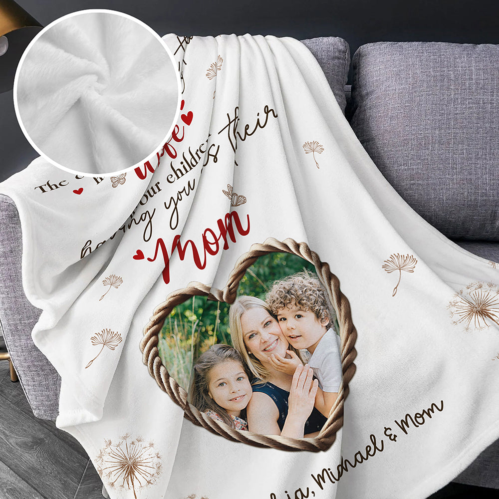 The Only Thing Better Blanket Personalized Gift For Wife Mom