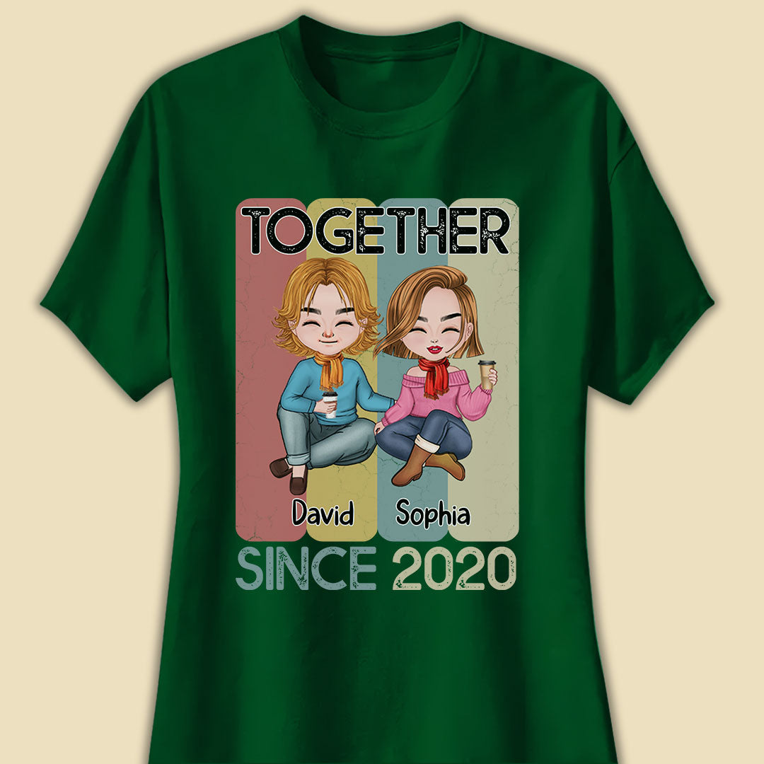Together T-shirt Personalized Gift For Couple