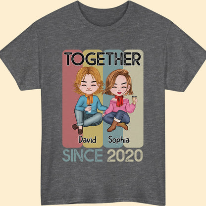 Together T-shirt Personalized Gift For Couple