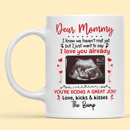 I Love You Lots Already Mug Personalized Gift For Mom To Be