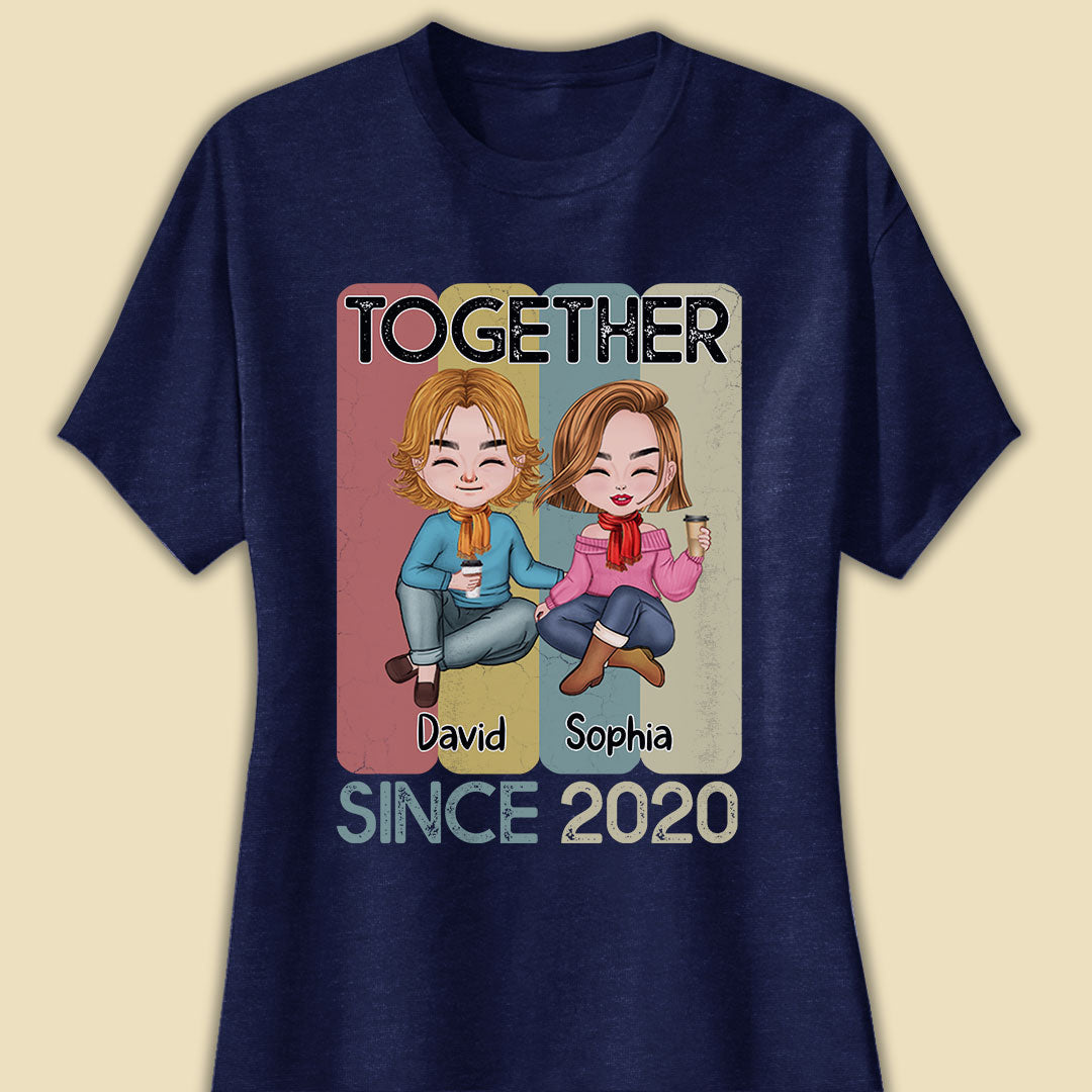 Together T-shirt Personalized Gift For Couple