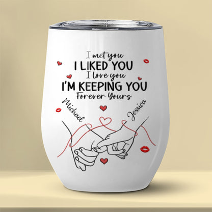 Forever Yours Tumbler Personalized Gifts For Couple