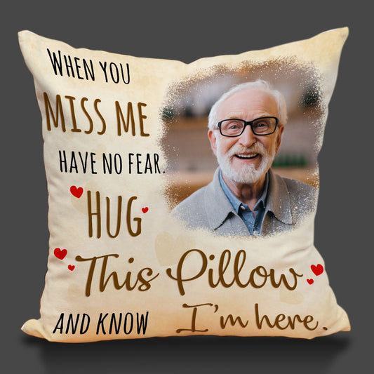 Hug This Pillow Personalized Memorial Gift For Family