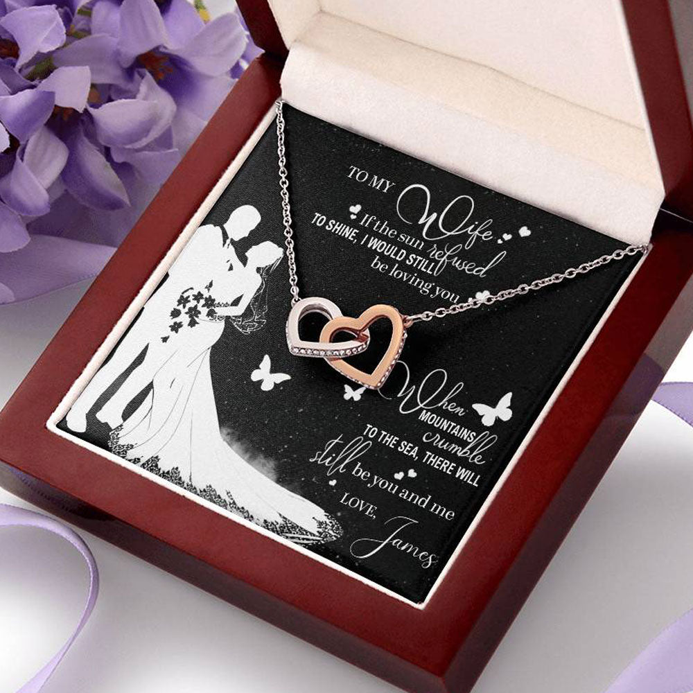 Personalized Gift For Wife There Will Still Be You And Me Necklace
