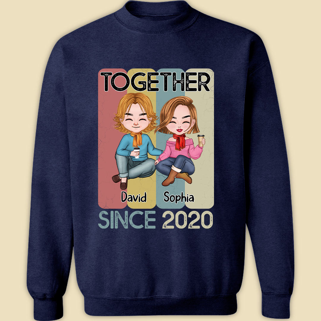 Together T-shirt Personalized Gift For Couple