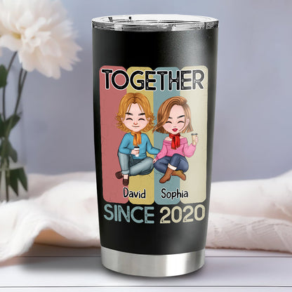 Together Coffee Tumbler Personalized Gift For Couple