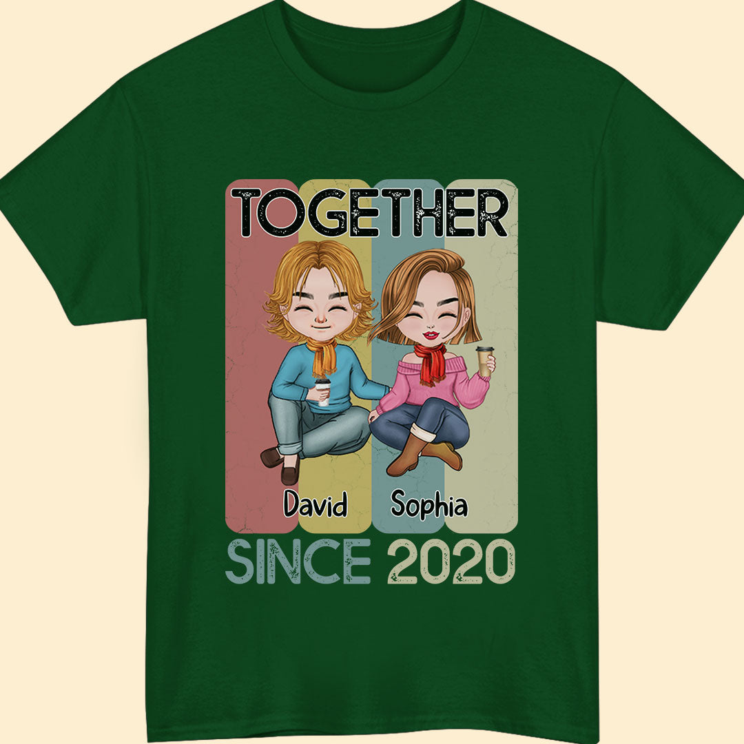 Together T-shirt Personalized Gift For Couple