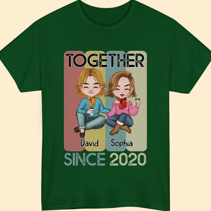 Together T-shirt Personalized Gift For Couple