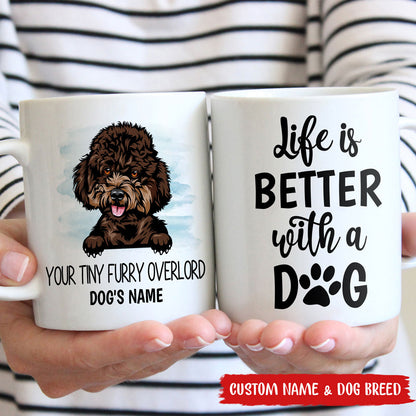 Personalized Gift For Dog Lover Life Is Better With A Dog Mug