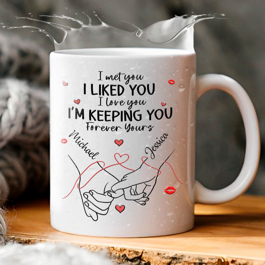 Forever Yours Perfect Mug Personalized Gifts For Couple For Her For Him