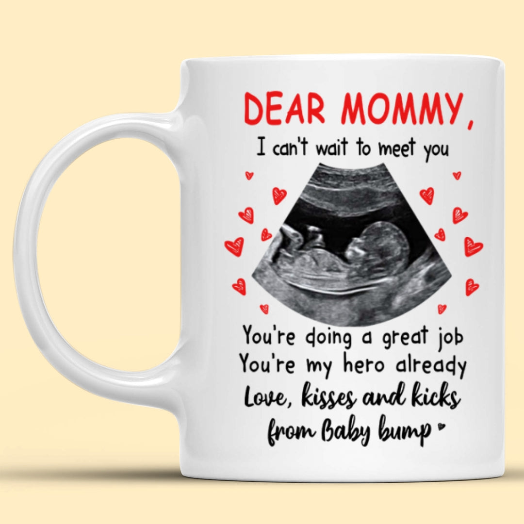 Personalized Gift For Mom To Be You're Doing A Great Job Mug