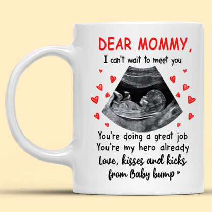 Personalized Gift For Mom To Be You're Doing A Great Job Mug
