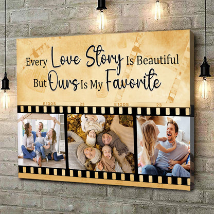 Favorite Love Story Meaningful Canvas Personalized Gifts For Couple