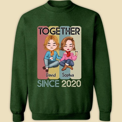 Together T-shirt Personalized Gift For Couple