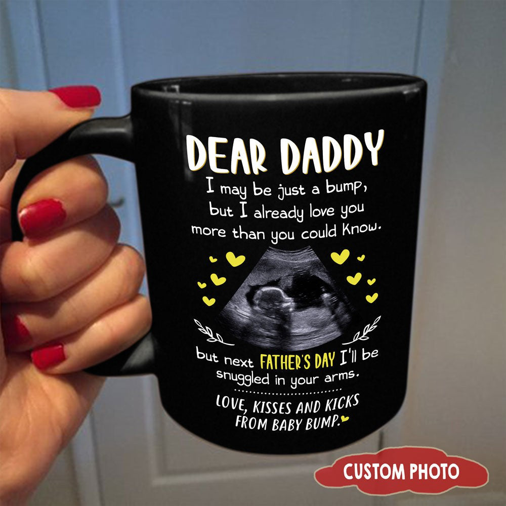 Personalized Gift For Dad To Be Father's Day I Already Love You More Than You Could Know Mug