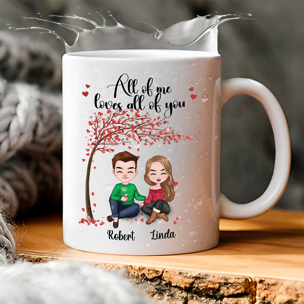 All Of Me Loves All Of You Mug Personalized Gift For Couple
