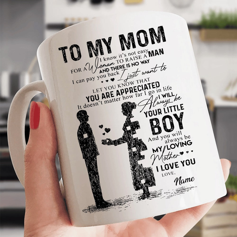 To My Mom Mug Personalized Gift For Mom From Son/Daughter