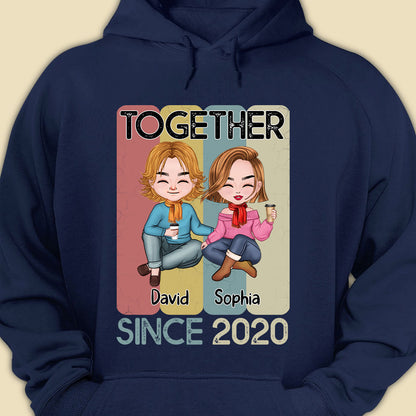 Together T-shirt Personalized Gift For Couple