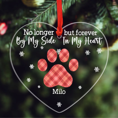 Forever In My Heart Ornament Personalized Gift For Pet Dog Cat Lover