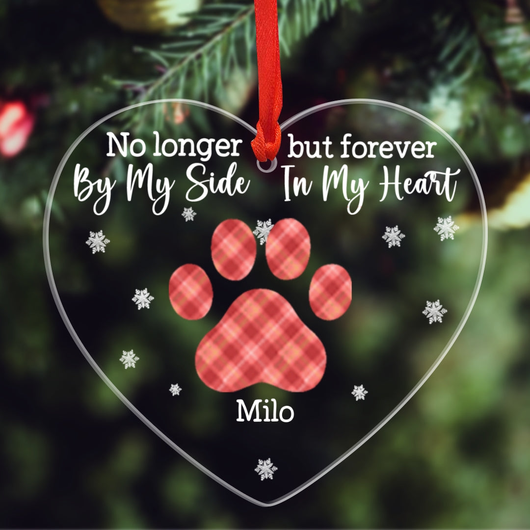 Forever In My Heart Ornament Personalized Gift For Pet Dog Cat Lover