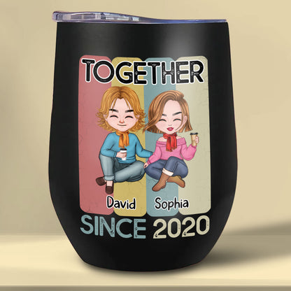 Together Coffee Tumbler Personalized Gift For Couple