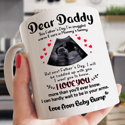 Dad To Be Father's Day I Want You Know I Love You Personalized Mug