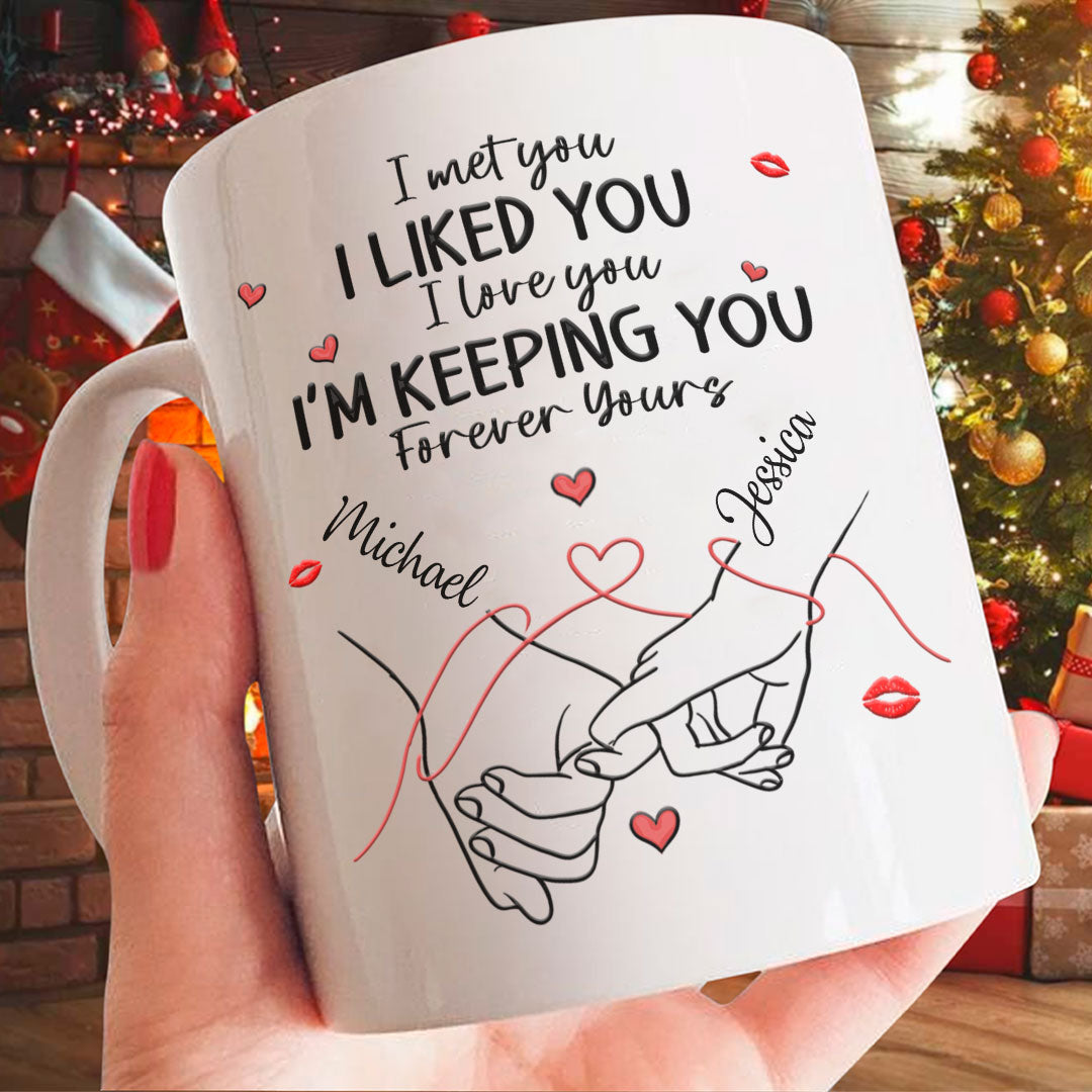Forever Yours Perfect Mug Personalized Gifts For Couple For Her For Him