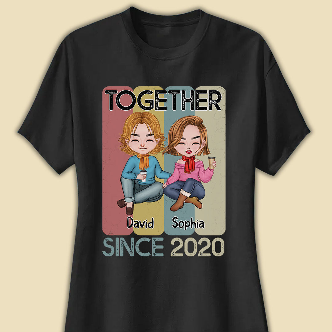 Together T-shirt Personalized Gift For Couple