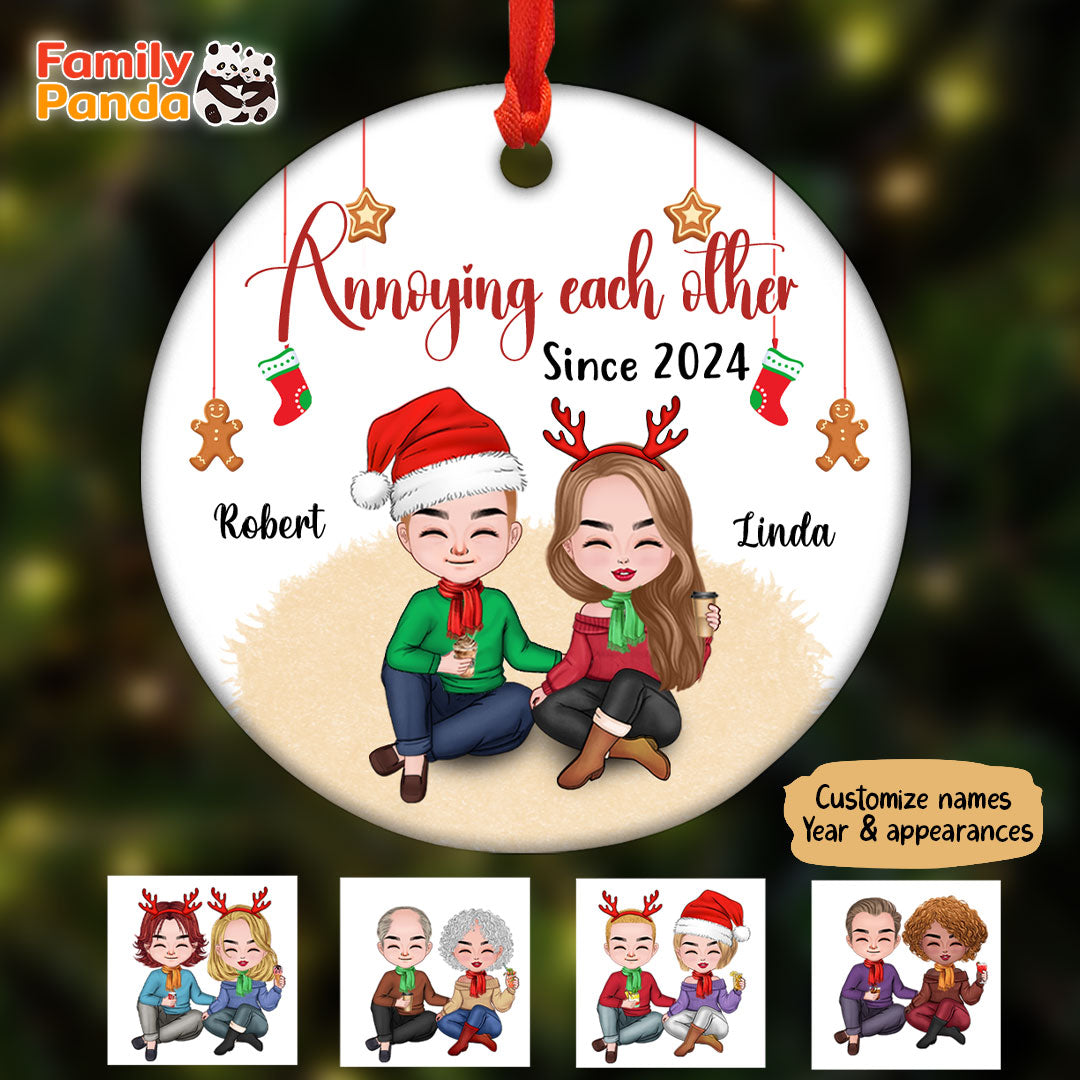 Annoying Each Other Ornament Personalized Gifts For Couple