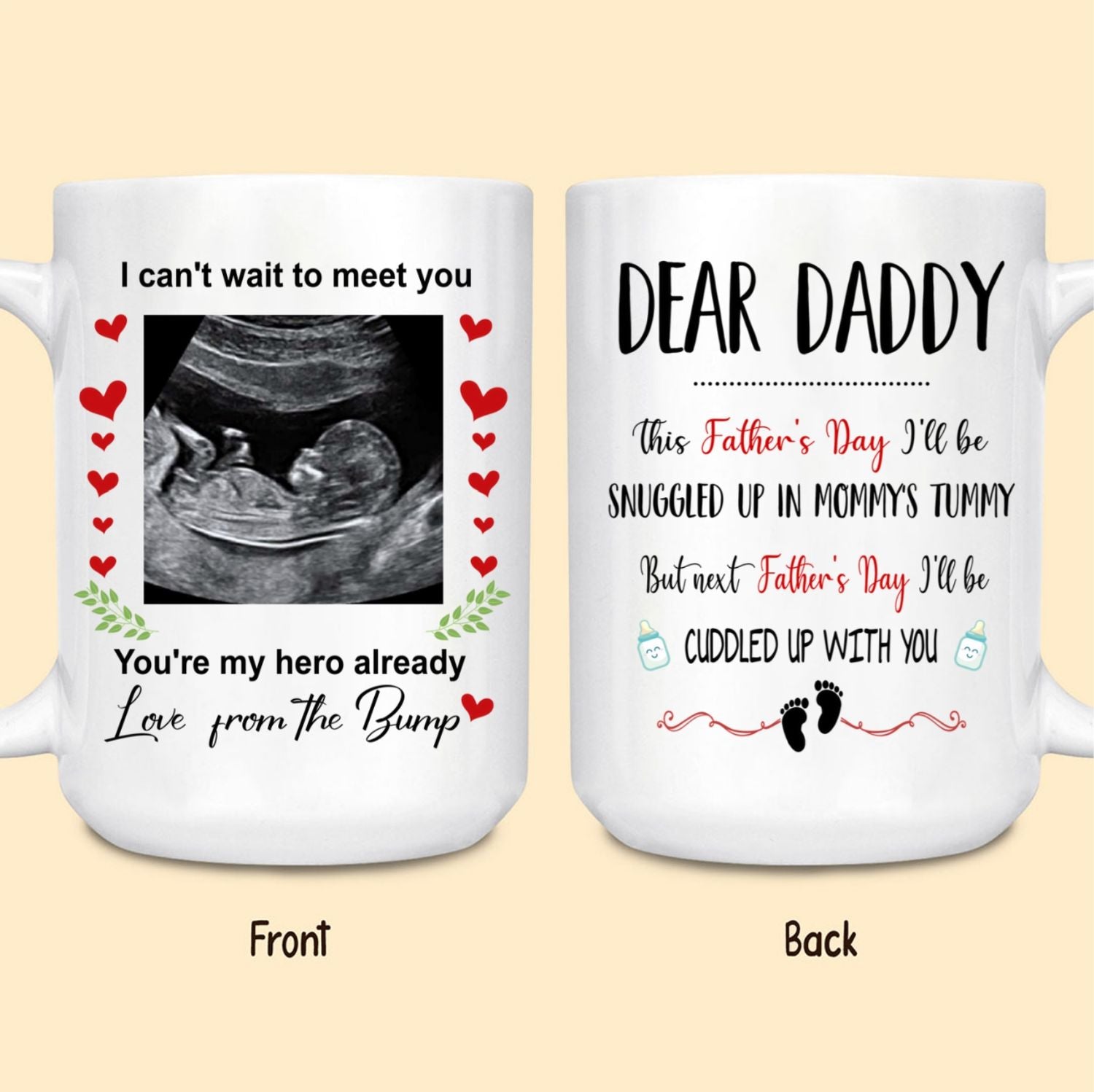 For Dad You're My Hello Already Personalized Father's Day Cute Mug