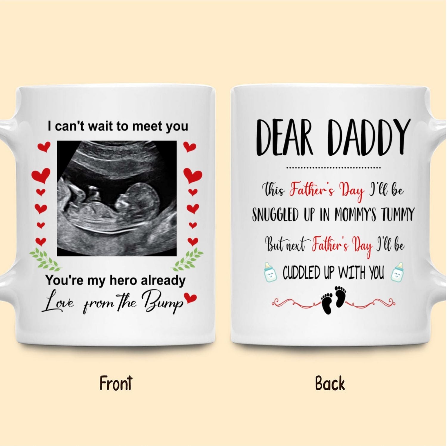 For Dad You're My Hello Already Personalized Father's Day Cute Mug