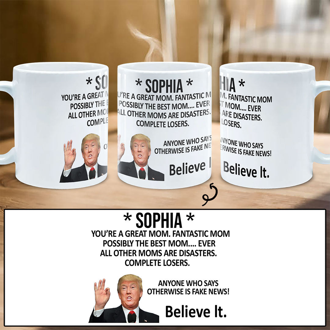 Trump Great Mother Funny Mugs Personalized Gift For Mom