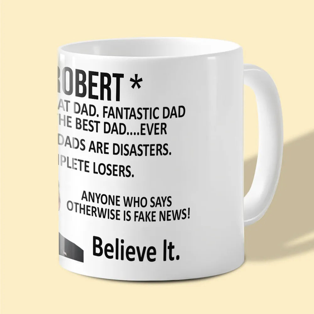Trump Great Dad Funny Mug Personalized Gift For Dad