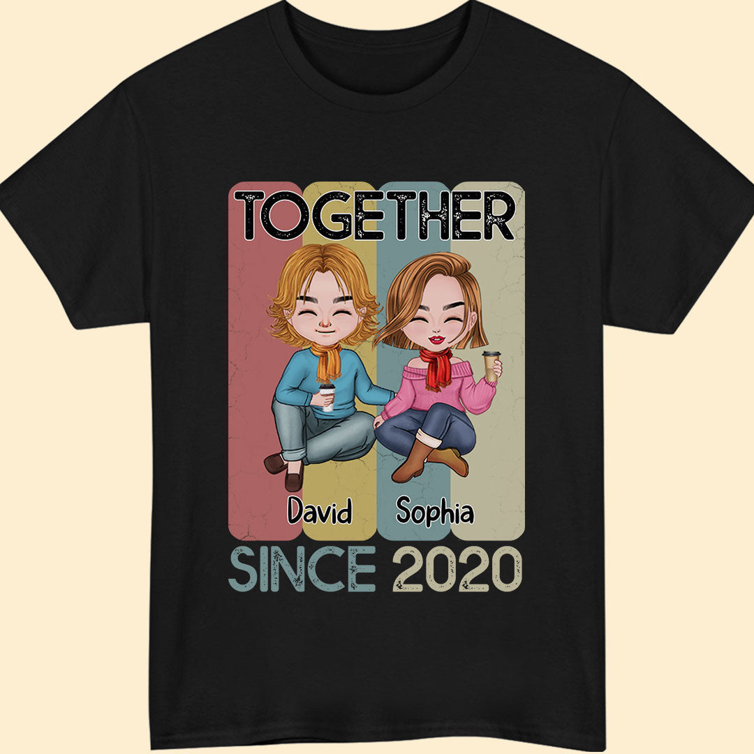 Together T-shirt Personalized Gift For Couple